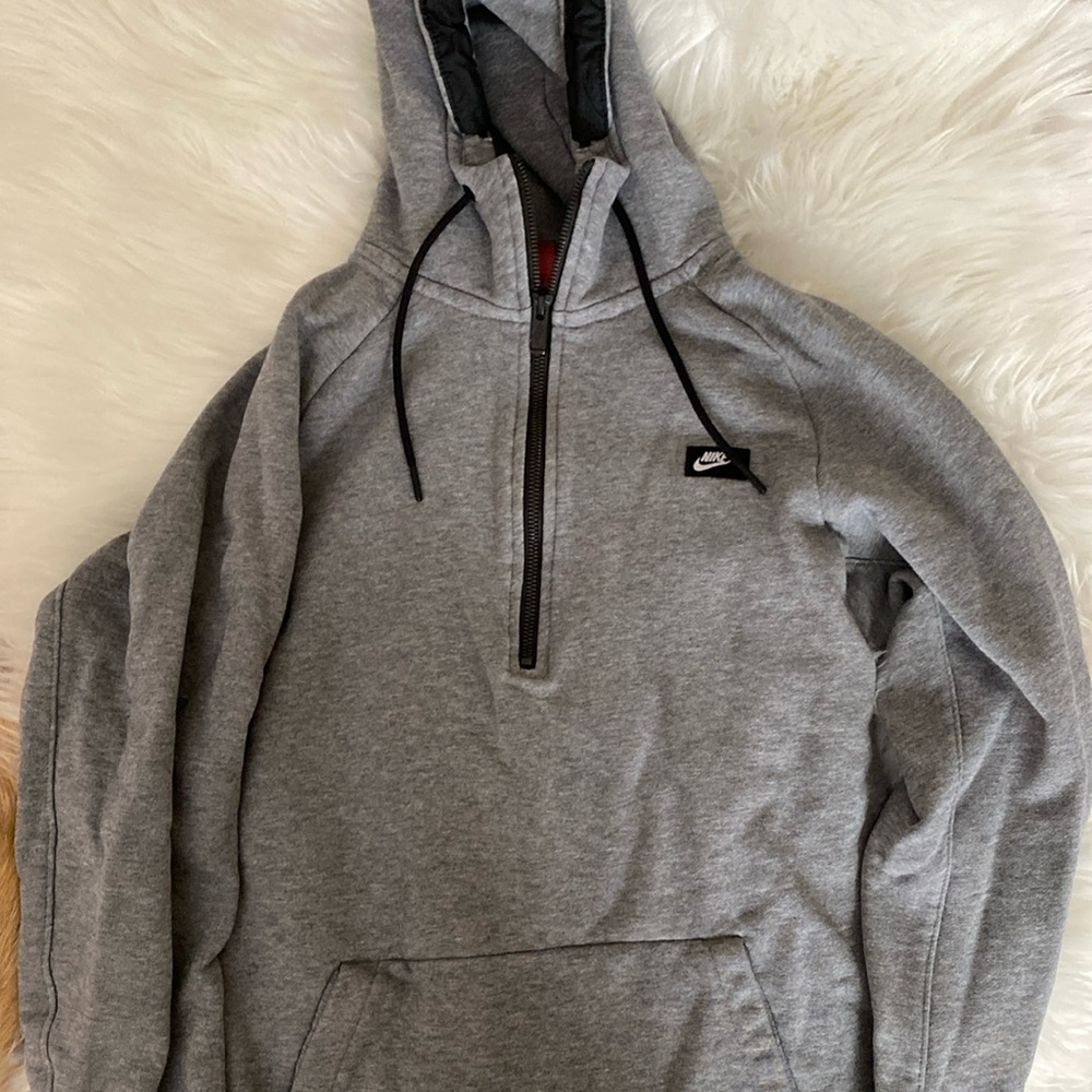 Nike quarter zip hoodie